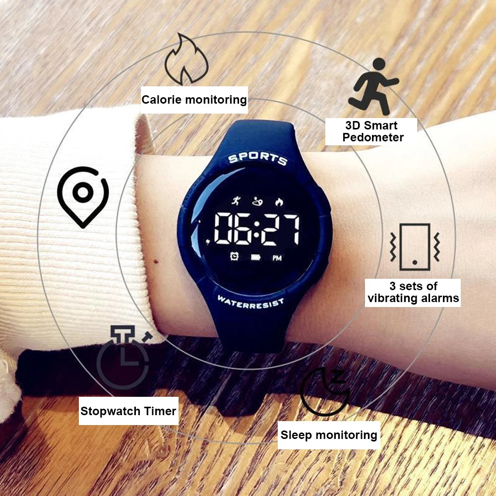 LED Smart Bracelet Multifunctional Fitness Wristband Sport Bracelet