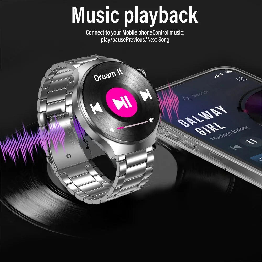 New Men's Smart Watch HD Display Health Tracking