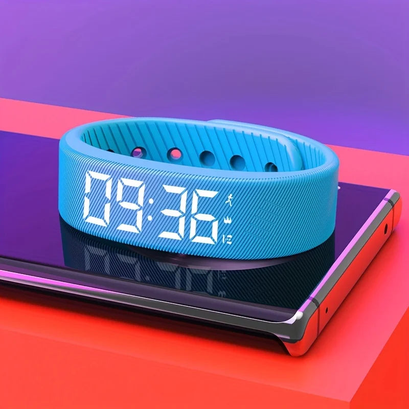Smart Watch Pedometer Fitness Bracelet Step Count Multi Sport Mode