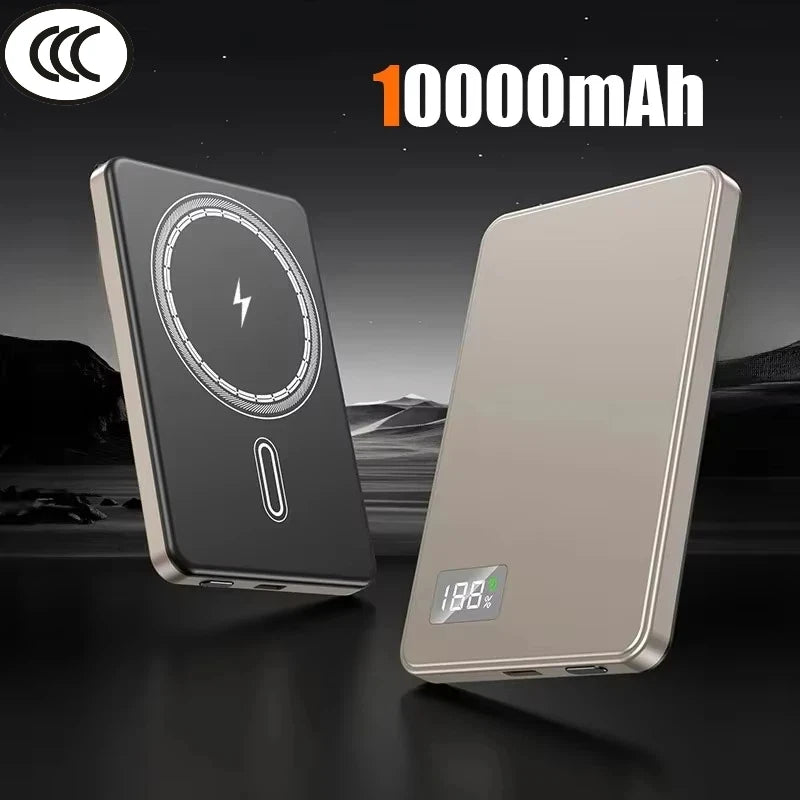 20000mAh Thin Portable Magnetic Wireless Power Bank