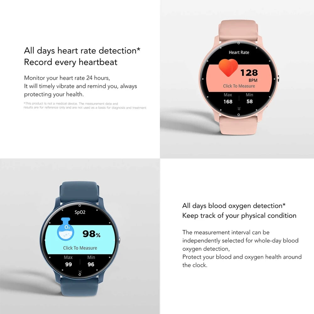 New Sport Smartwatch Men Sports Fitness Wristband IP68 Waterproof