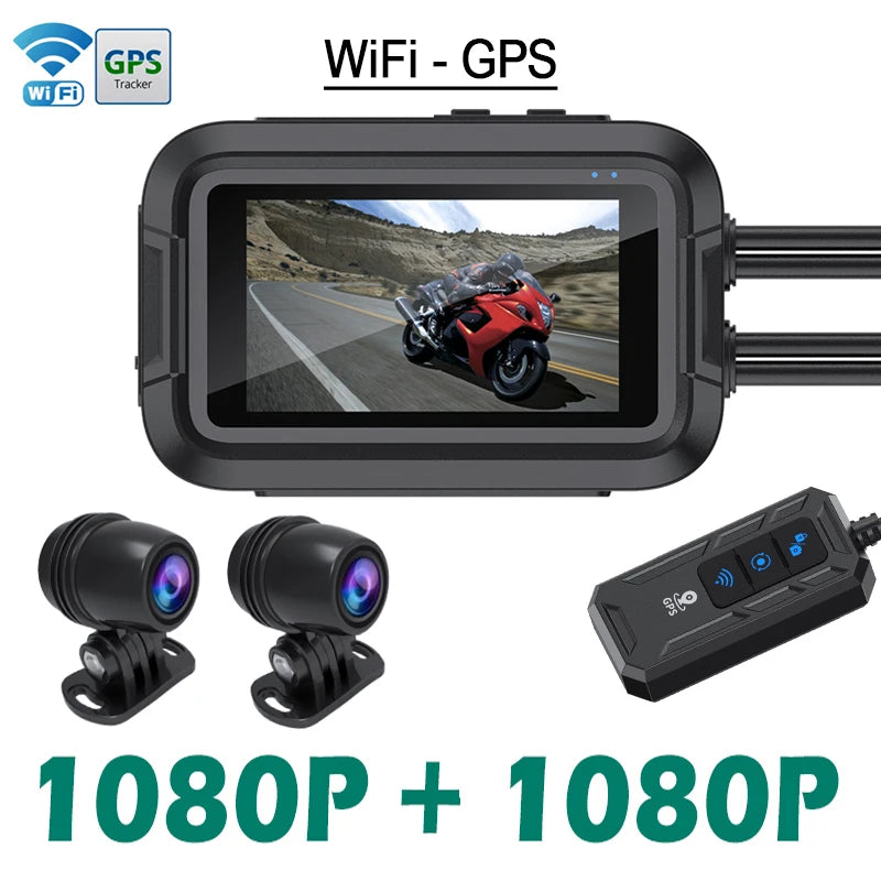 Motorcycle DVR Full Body Waterproof Moto Camera