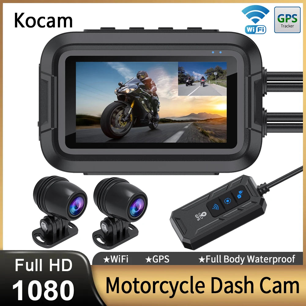 Motorcycle DVR Full Body Waterproof Moto Camera