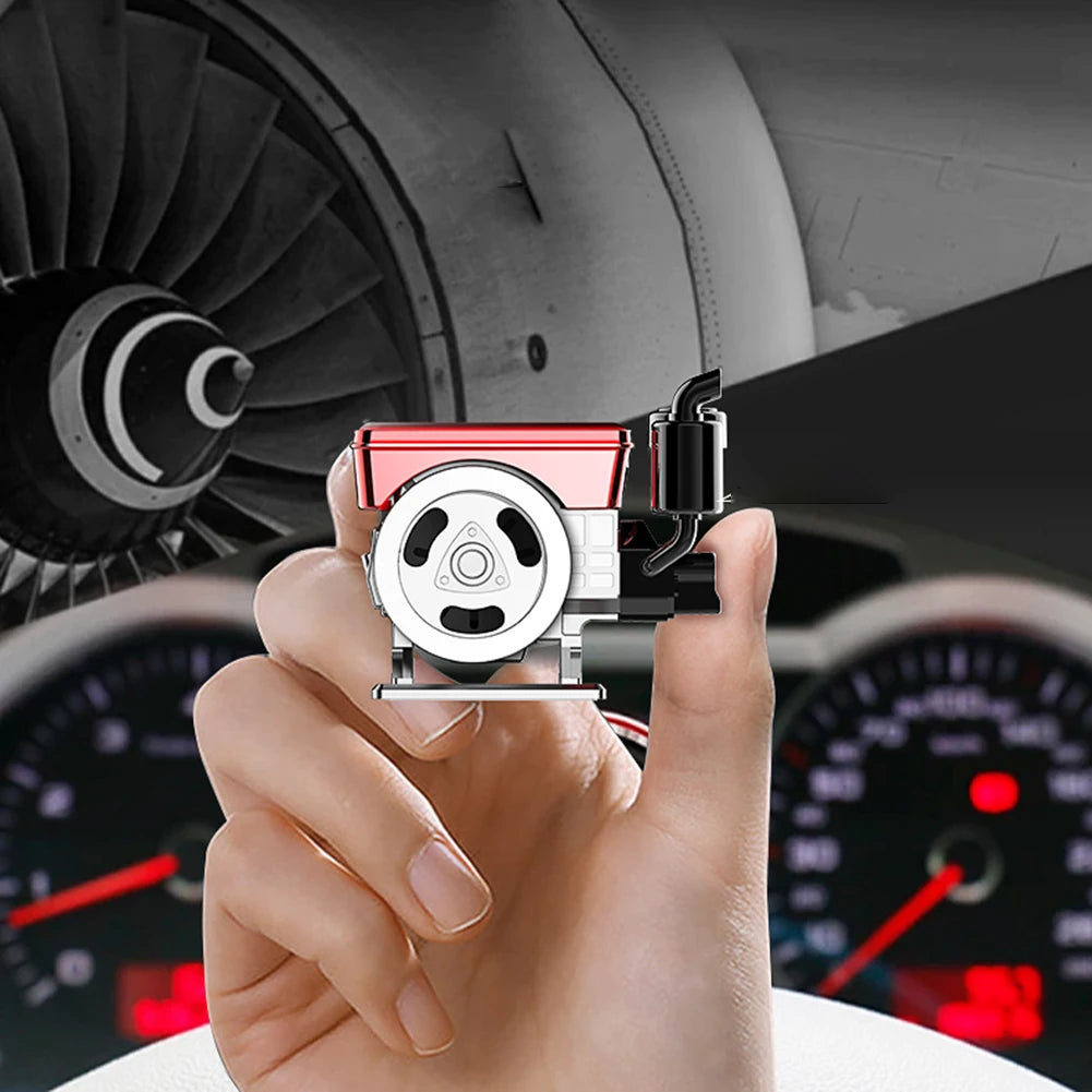 Car Diffuser Solar Powered Rotating Car Purifier