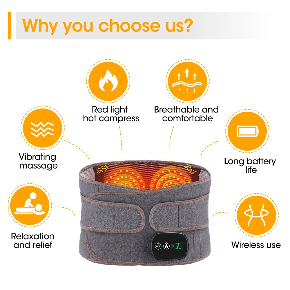 Heating Inflatable Waist Belt