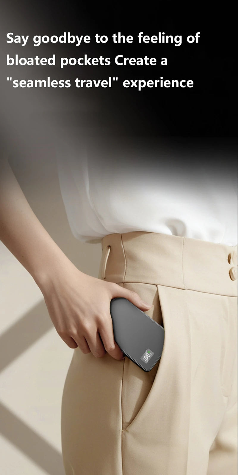20000mAh Thin Portable Magnetic Wireless Power Bank
