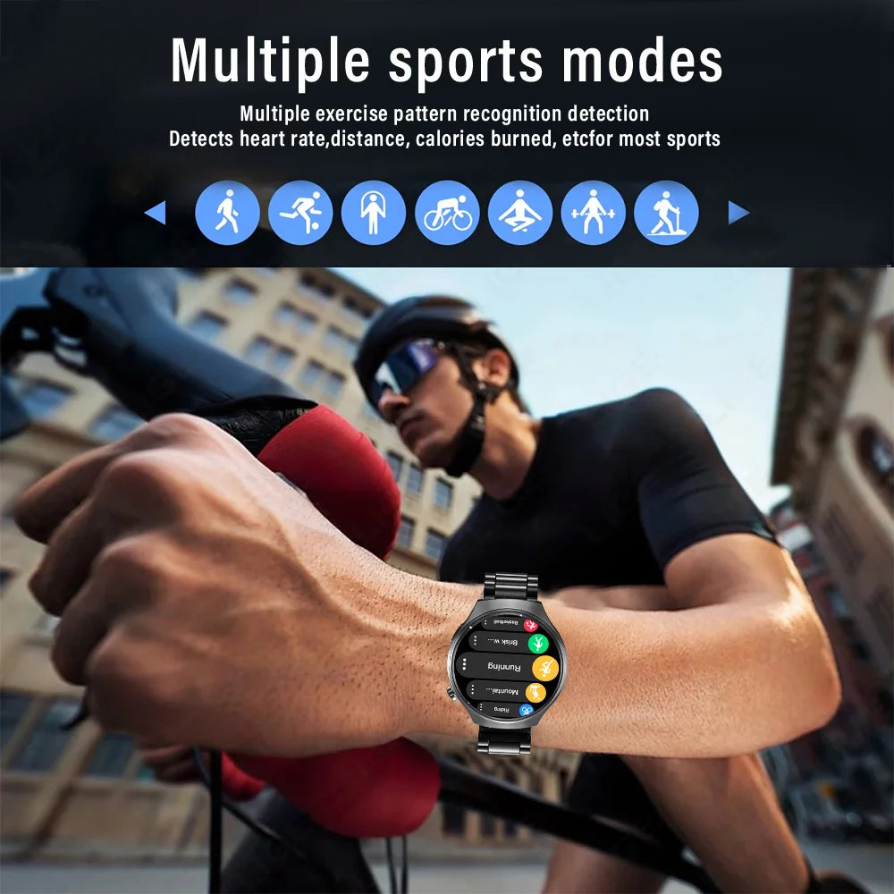 New Men's Smart Watch HD Display Health Tracking