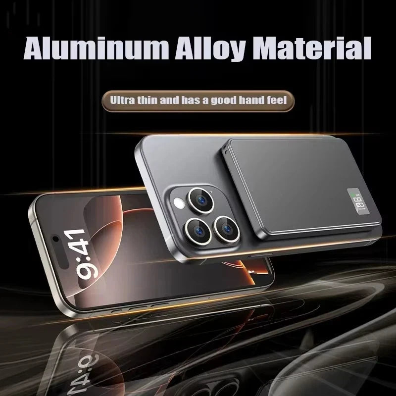 20000mAh Thin Portable Magnetic Wireless Power Bank