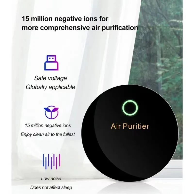 Multi-Functional Usb Car Air Purifier
