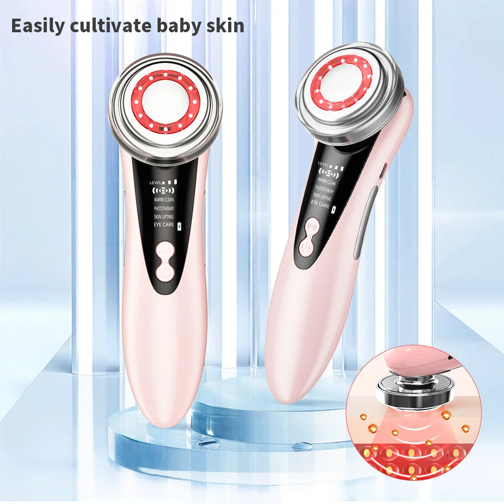 Face Lift Beauty Device LED Red Blue Light