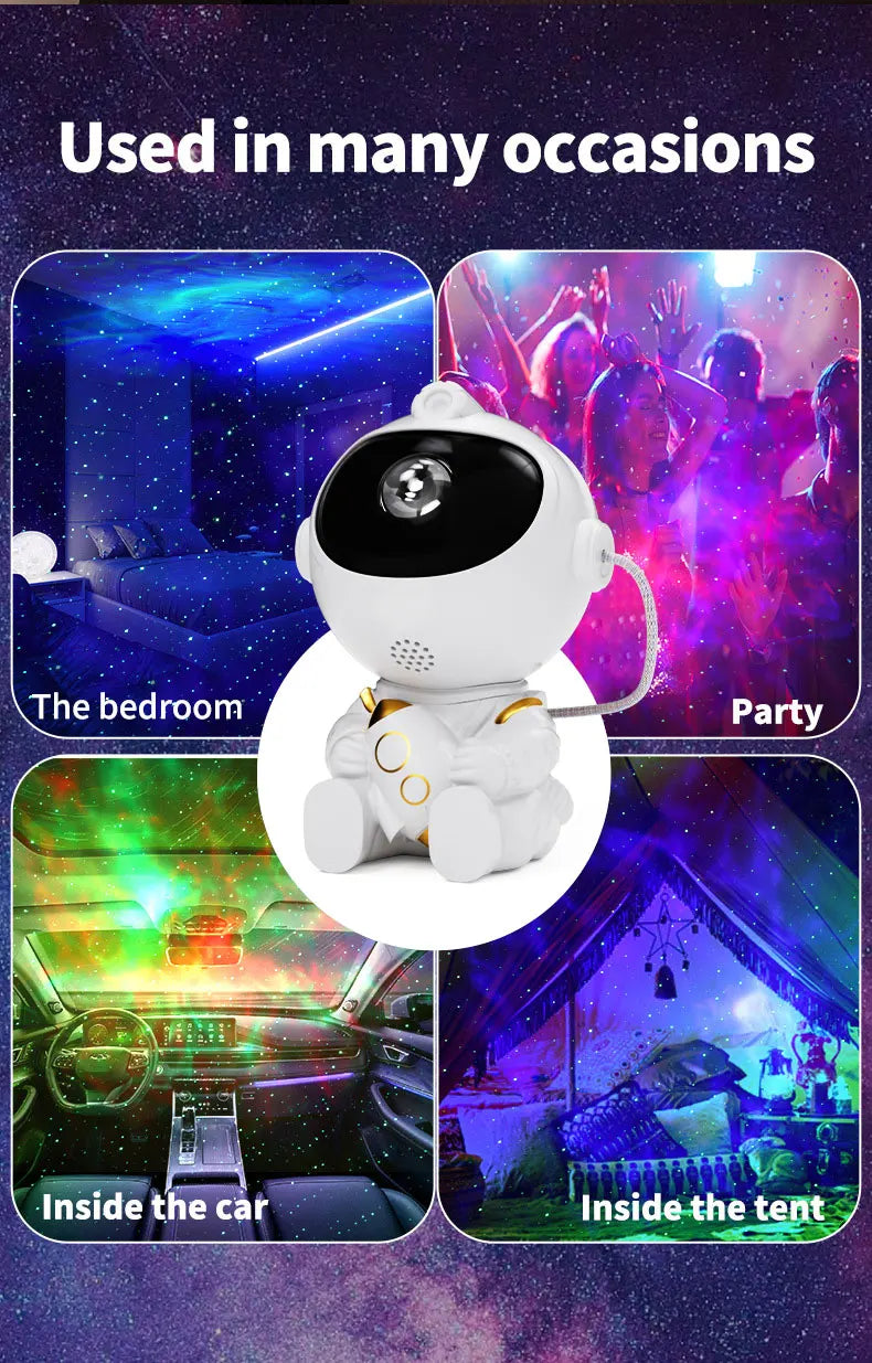 LED Star Galaxies Projector Night Light