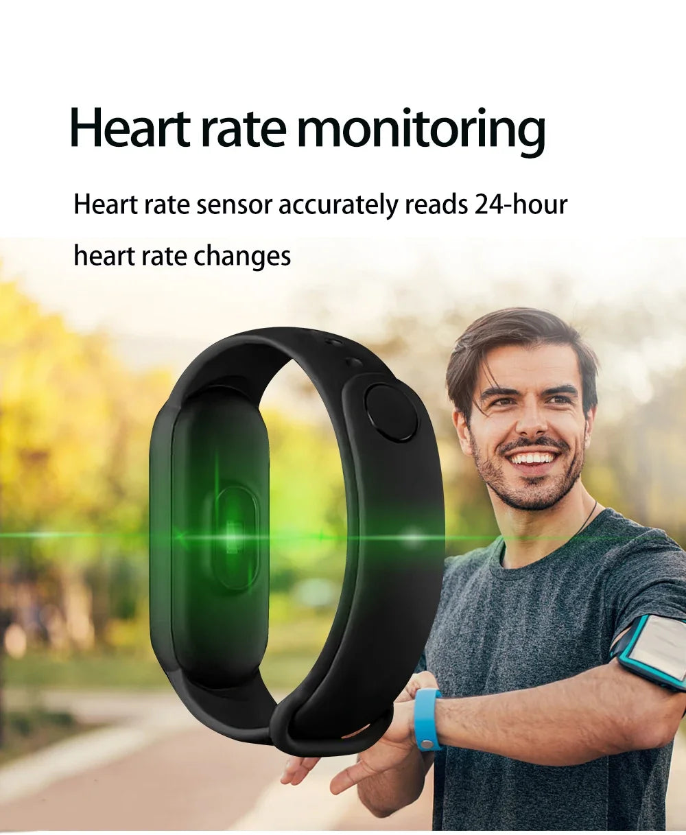 Smart Band Watch Silicone Heart Rate Smart Band