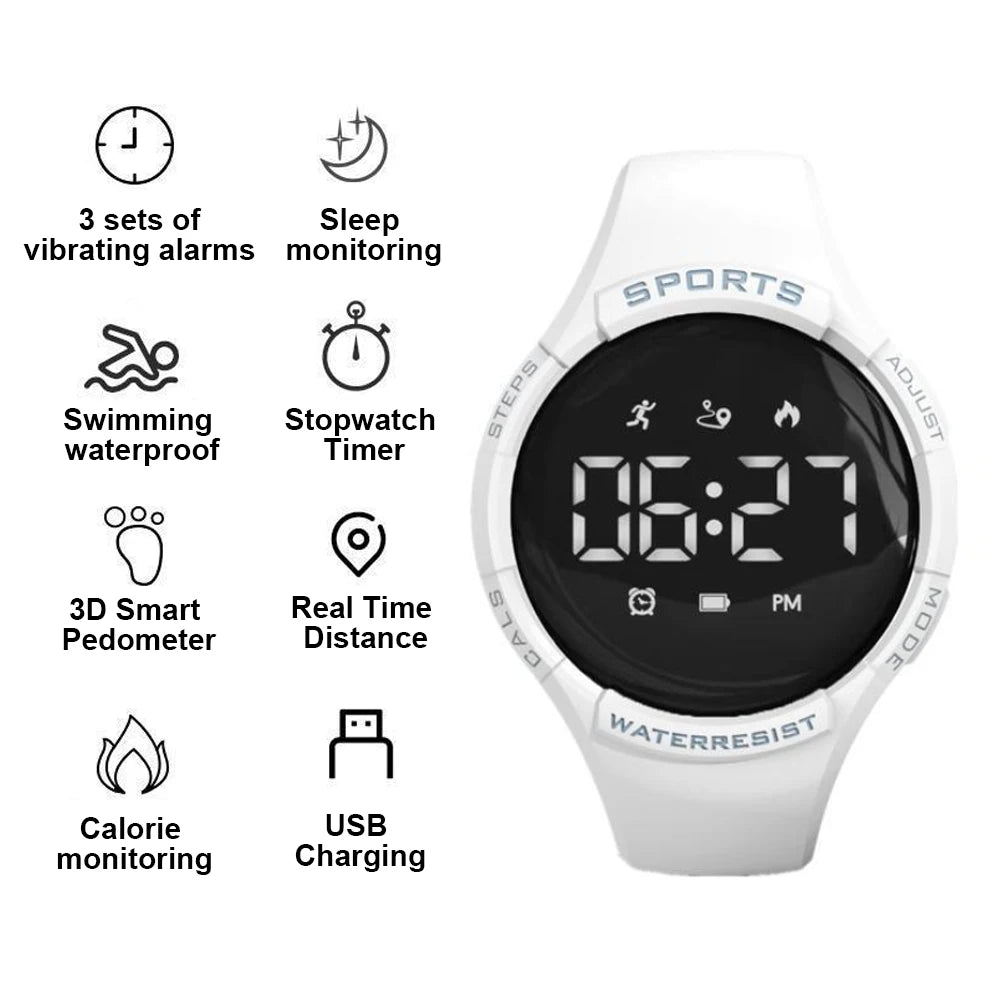 LED Smart Bracelet Multifunctional Fitness Wristband Sport Bracelet