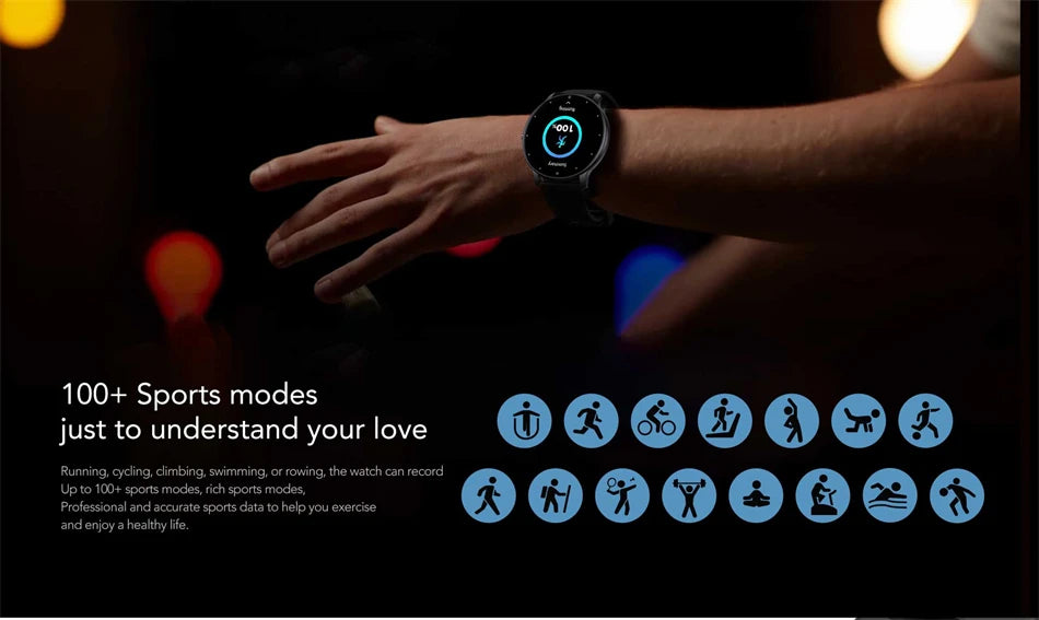 New Sport Smartwatch Men Sports Fitness Wristband IP68 Waterproof