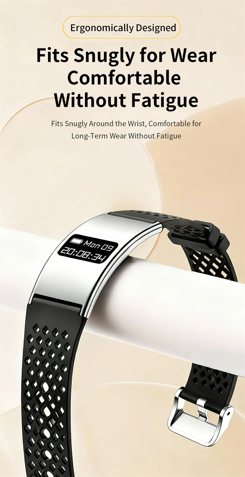 Men Women Smart Bracelet Heart Rate