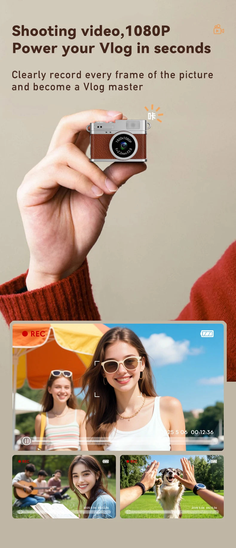 Portable Mini digital Camera