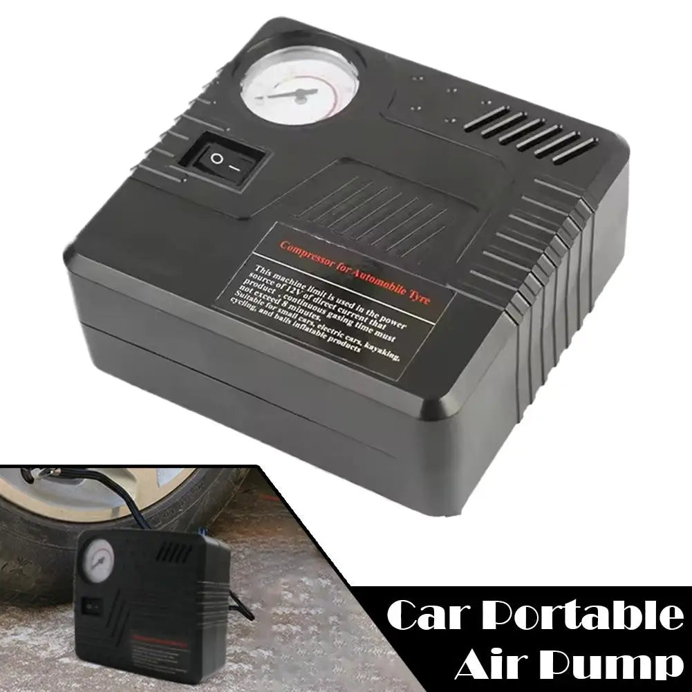 Tire Inflator Air Compressor 12V Portable Air Compressor Car Accessories