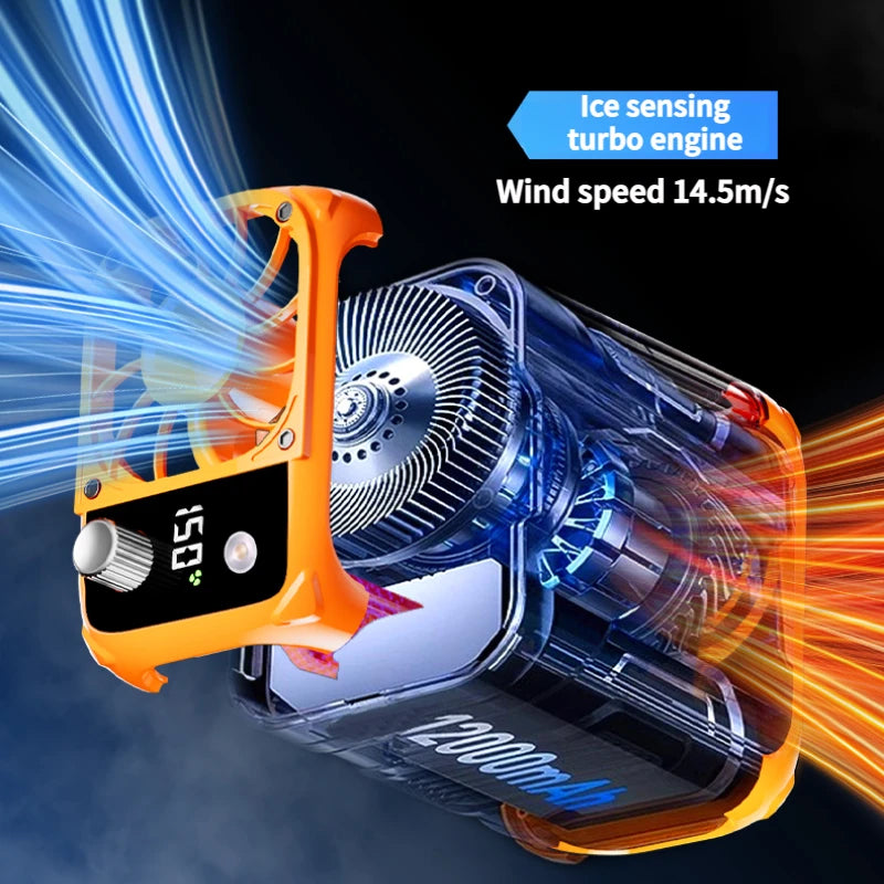 Mini high-speed waist fan,