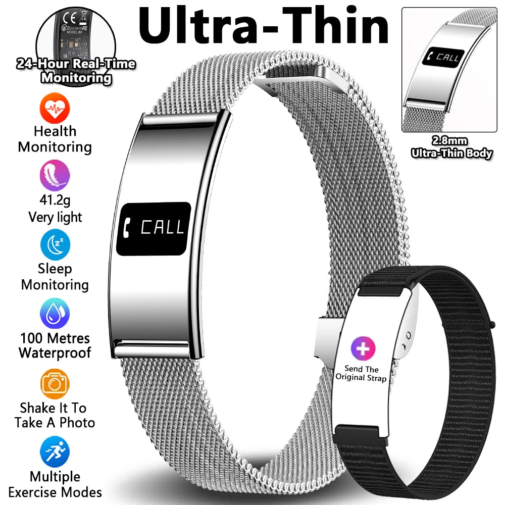 Men Women Smart Bracelet Heart Rate