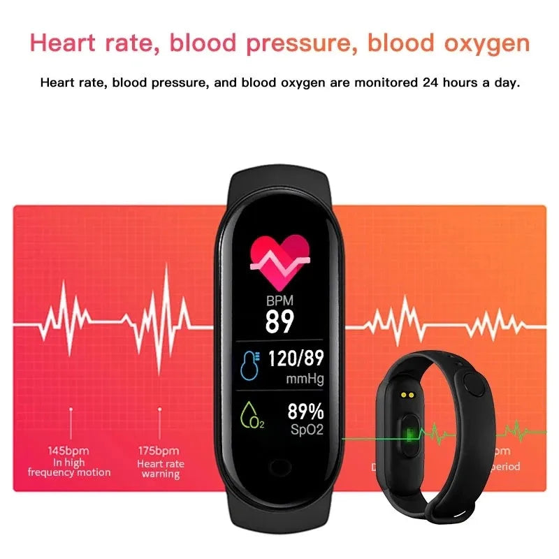 Smart Band Watch Silicone Heart Rate Smart Band