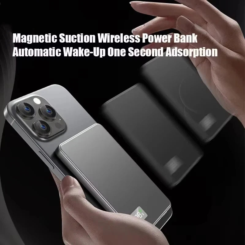 20000mAh Thin Portable Magnetic Wireless Power Bank