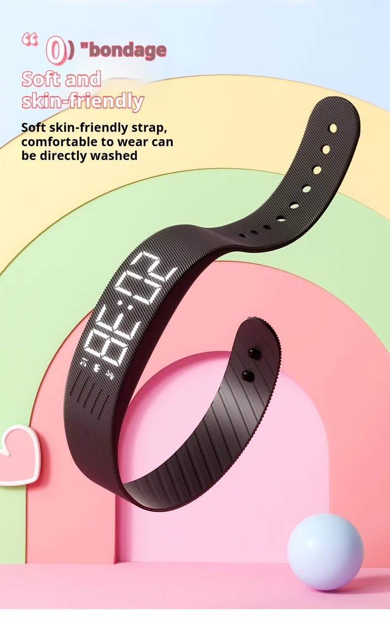 Smart Watch Pedometer Fitness Bracelet Step Count Multi Sport Mode