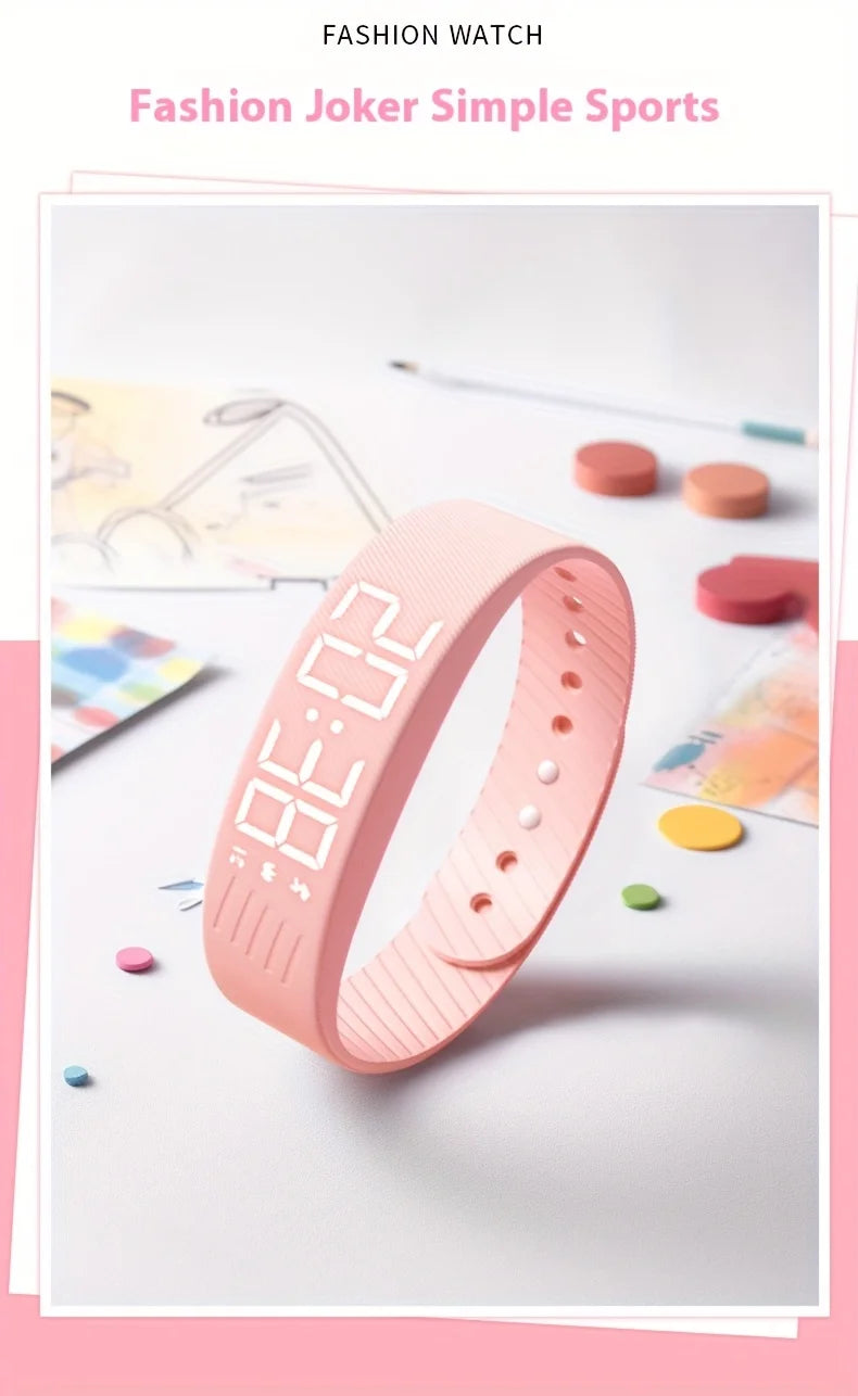 Smart Watch Pedometer Fitness Bracelet Step Count Multi Sport Mode