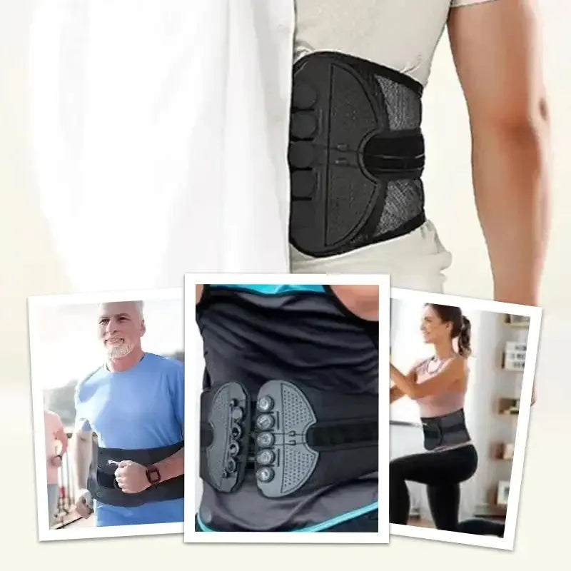 Adjustable Lumbar Support Belt For Back Pain Relief