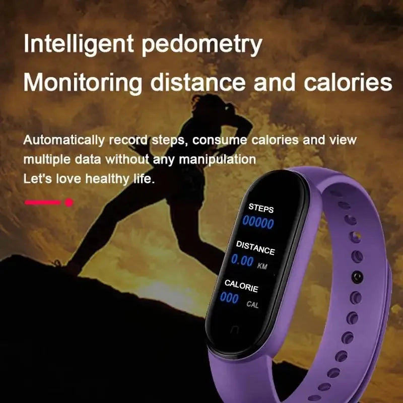 Smart Band Watch Silicone Heart Rate Smart Band