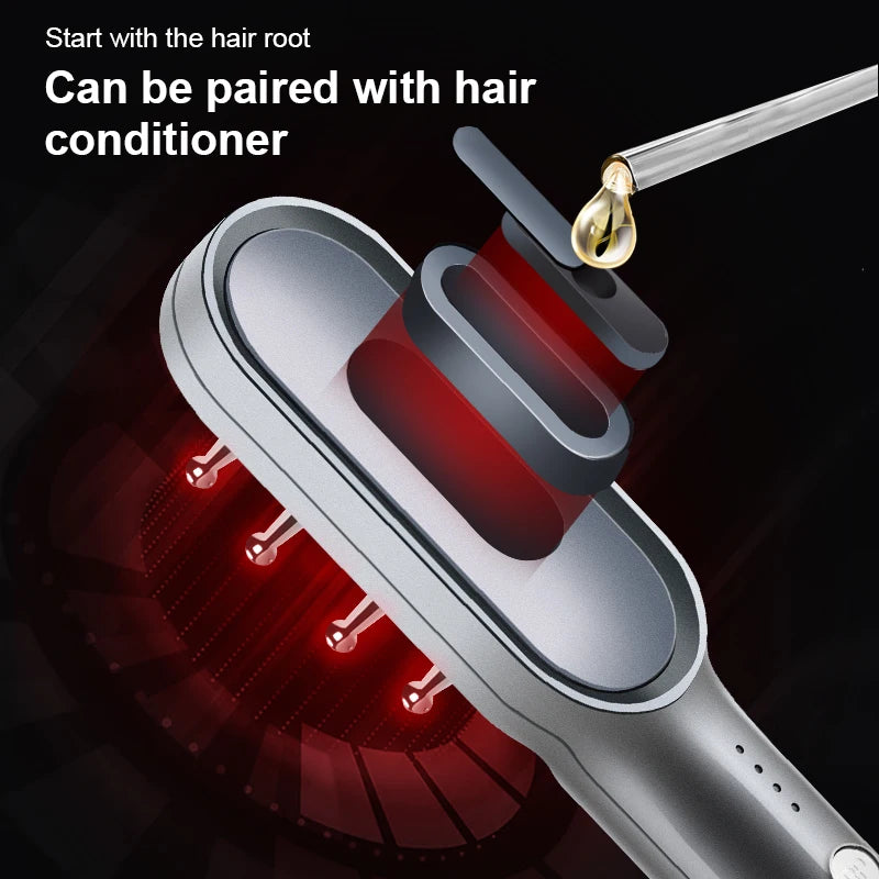 Electric Massage Comb Hair Growth Applicator Anti-Hair Loss Treatment