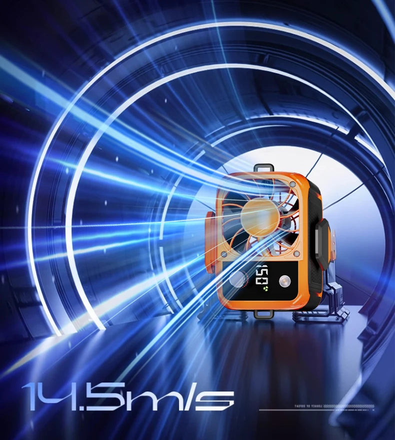 Mini high-speed waist fan,