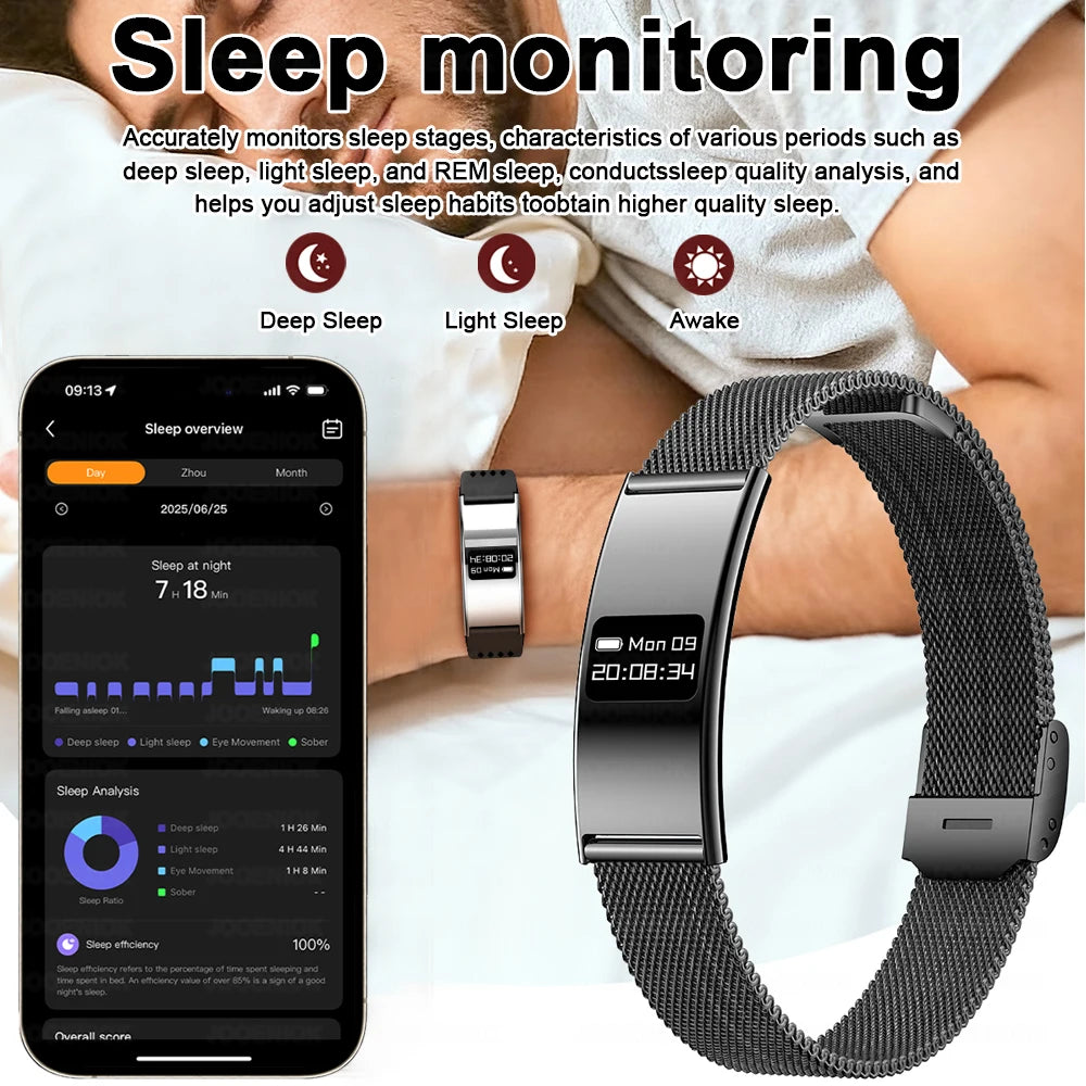 Men Women Smart Bracelet Heart Rate