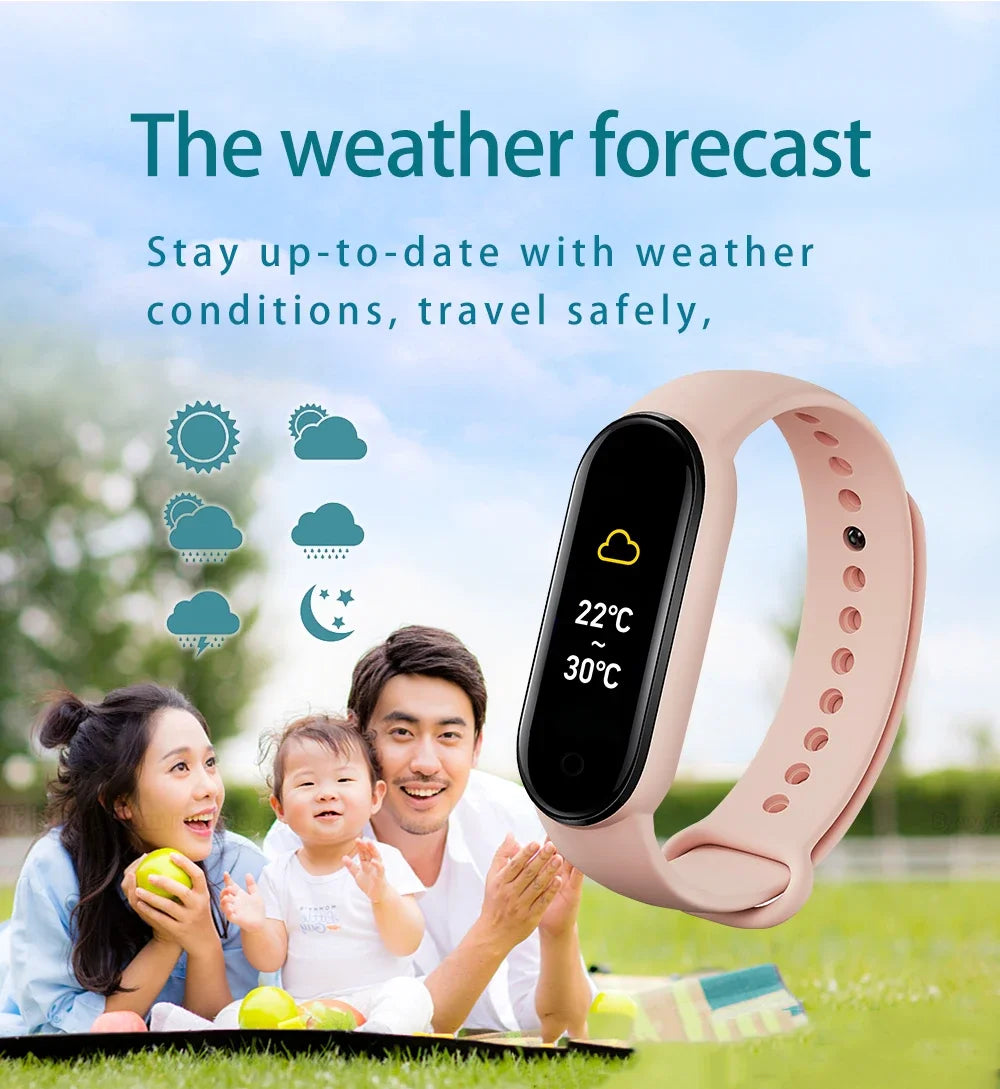 Smart Band Watch Silicone Heart Rate Smart Band