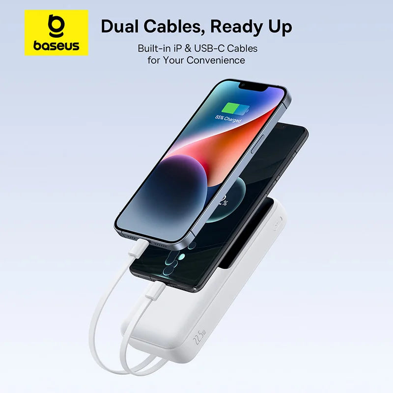 Power Bank 20000mAh PD 22.5W Fast Charging