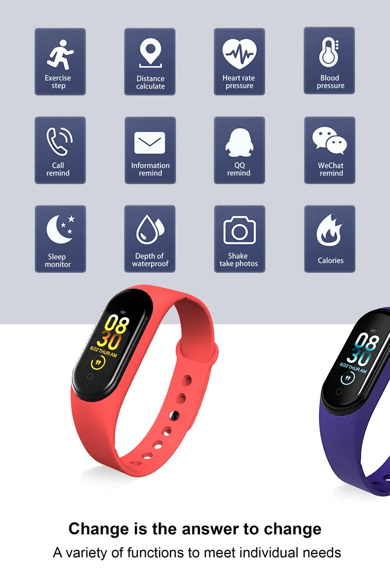 Smart Watch Smart Wristband IP65 Waterproof