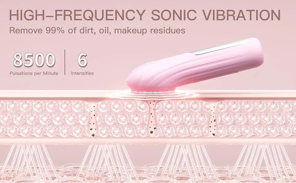 Facial Cleansing Brush Rechargeable Scrubber