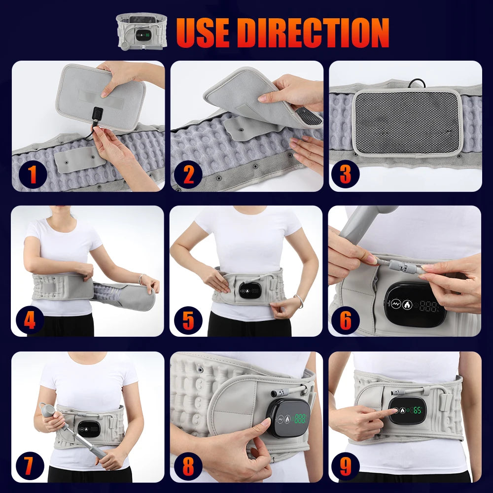 Heating Inflatable Waist Belt