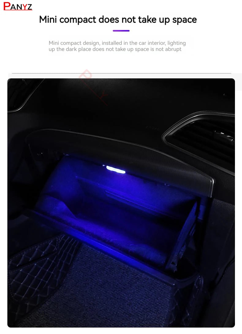 New Car Wireless Touch Lights With Magnet USB Rechargeable