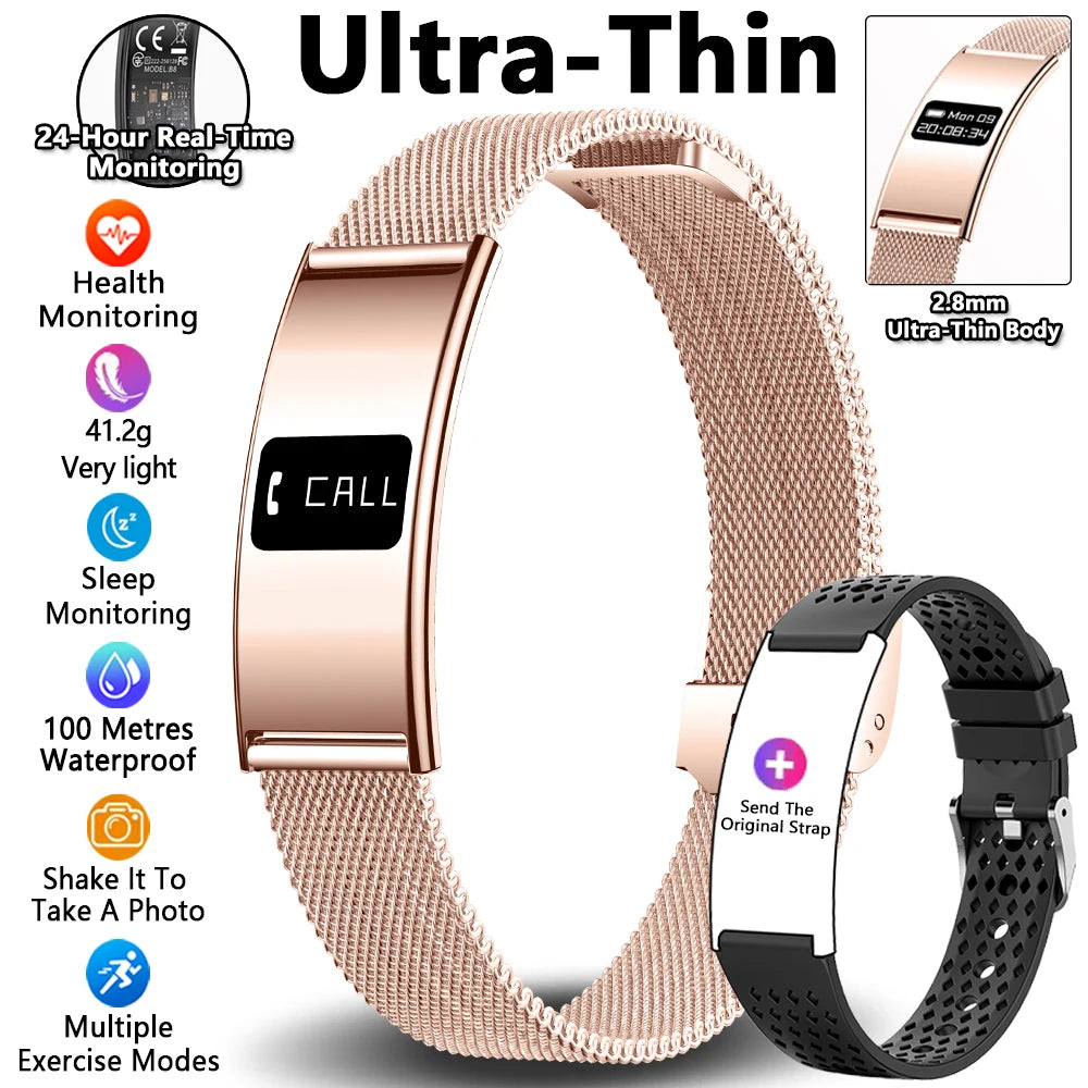 Men Women Smart Bracelet Heart Rate