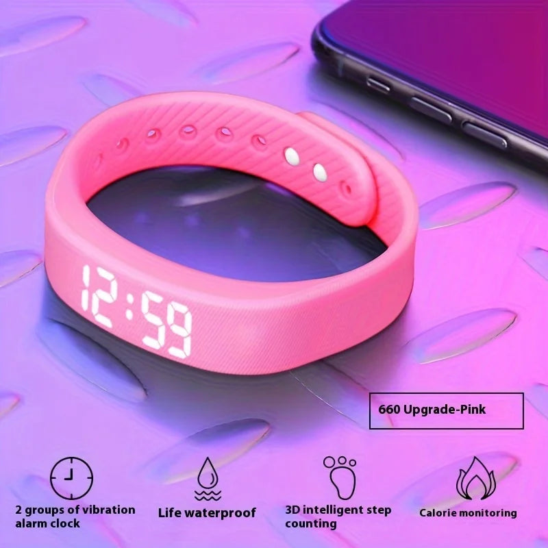 Smart Watch Pedometer Fitness Bracelet Step Count Multi Sport Mode