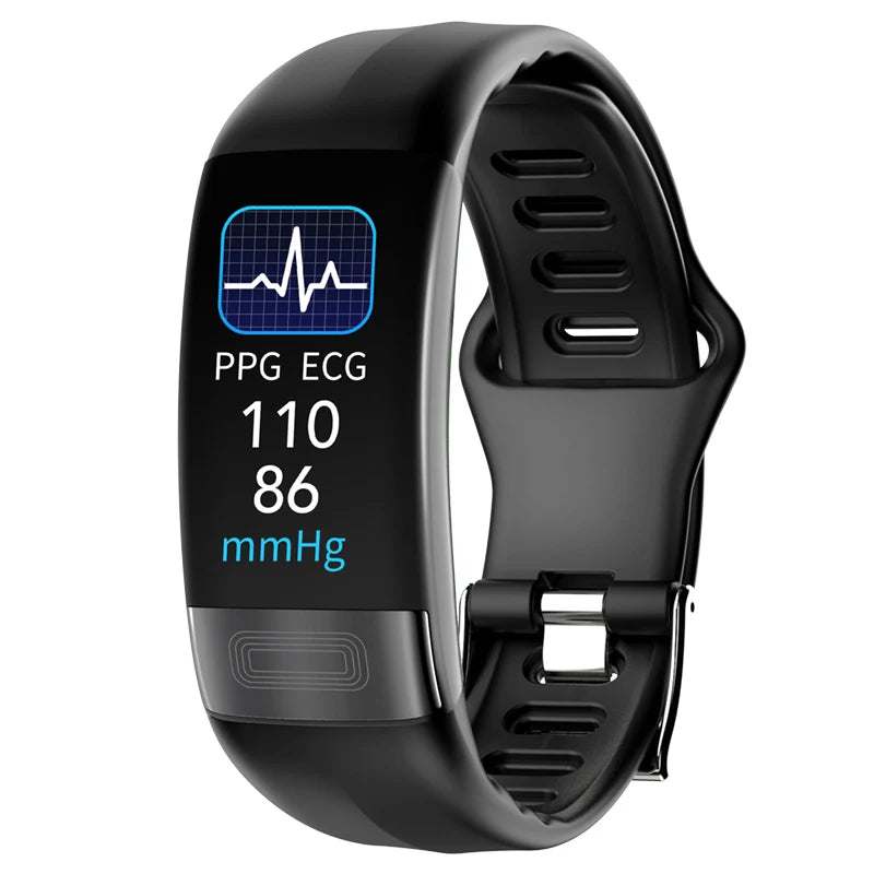 Smart Wristband Fitness Tracker, Calorie Blood Pressure Waterproof