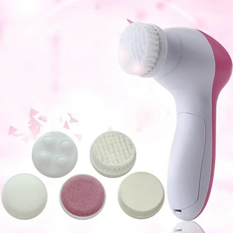Electric Facial Cleaner Brush Skin Care Massage Blackhead Cleaning Facial Cleanser Tools