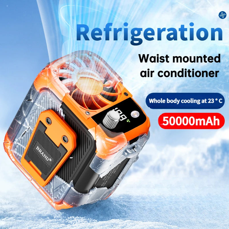 Mini high-speed waist fan,