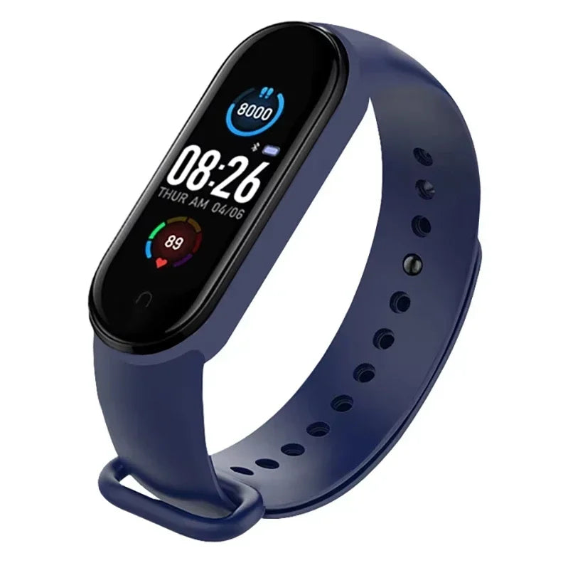 New M5 Smart Watch Digital Men Women Bluetooth Fitness Tracker Watch Sport Heart Rate Blood Pressure for Android iOS Smart watch