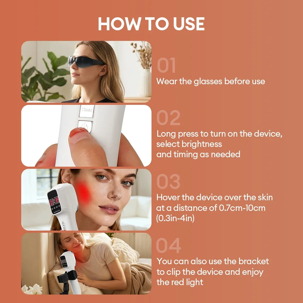 Electric LED Laser, Face Body Beauty Device